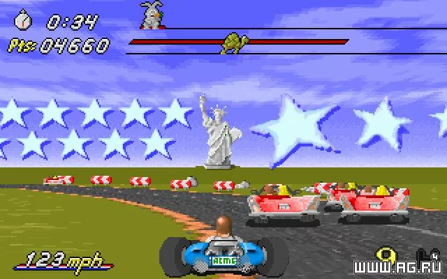 Изображение игры: Road Hog!
