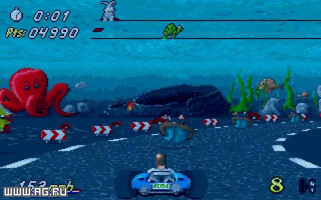 Изображение игры: Road Hog!