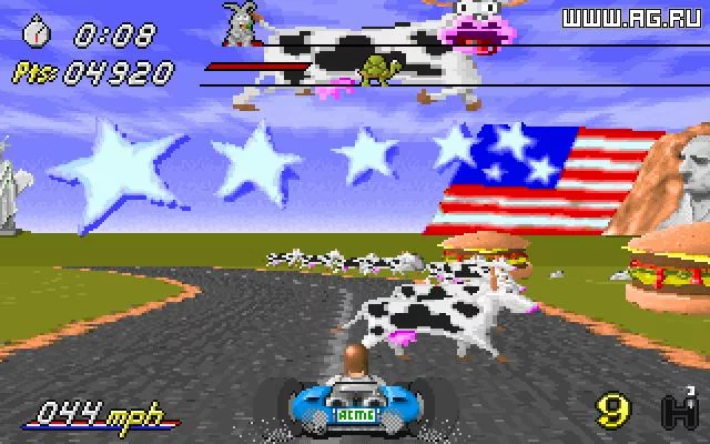 Изображение игры: Road Hog!