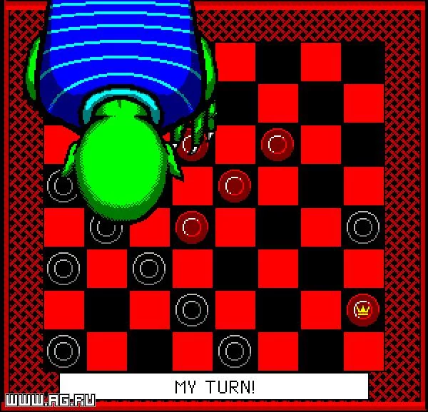 Изображение игры: Alien Checkers