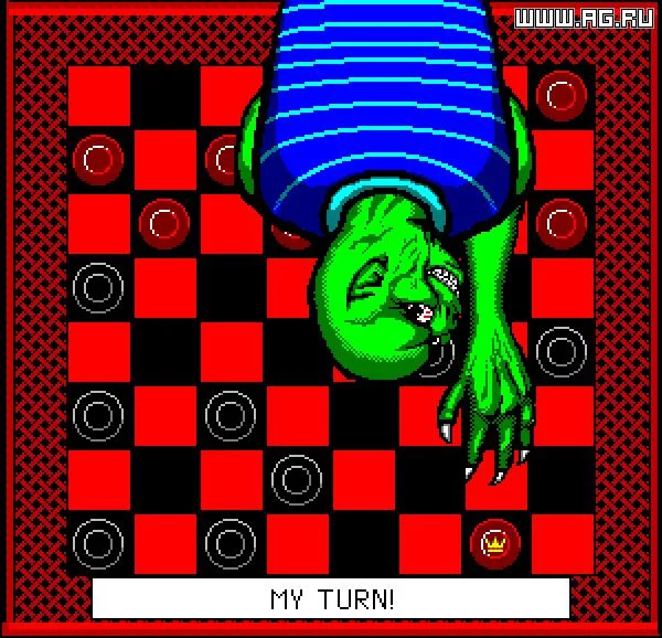 Изображение игры: Alien Checkers