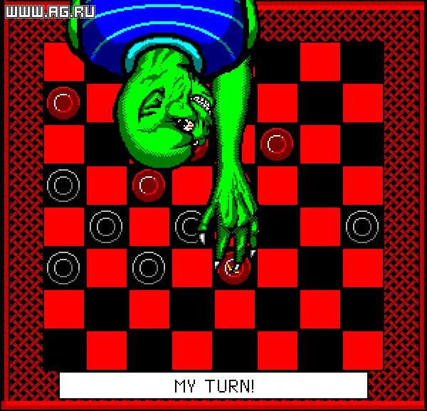 Изображение игры: Alien Checkers
