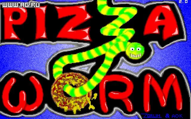 Изображение игры: Pizza Worm
