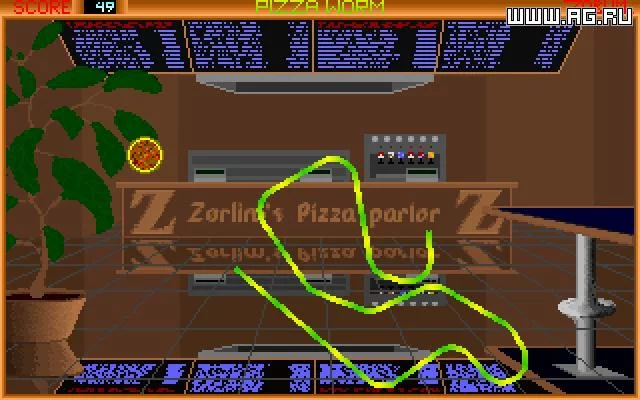 Изображение игры: Pizza Worm