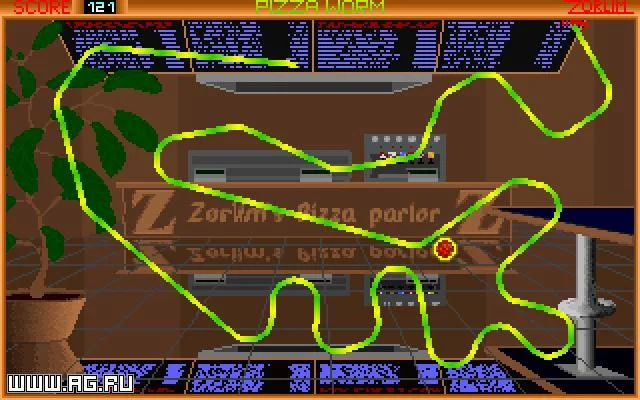 Изображение игры: Pizza Worm