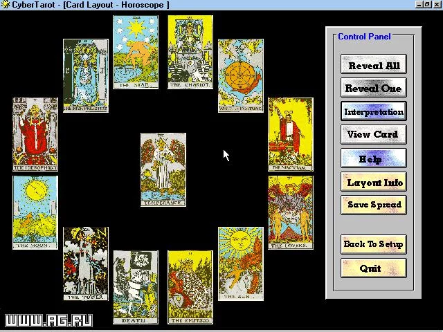 Изображение игры: CyberTarot
