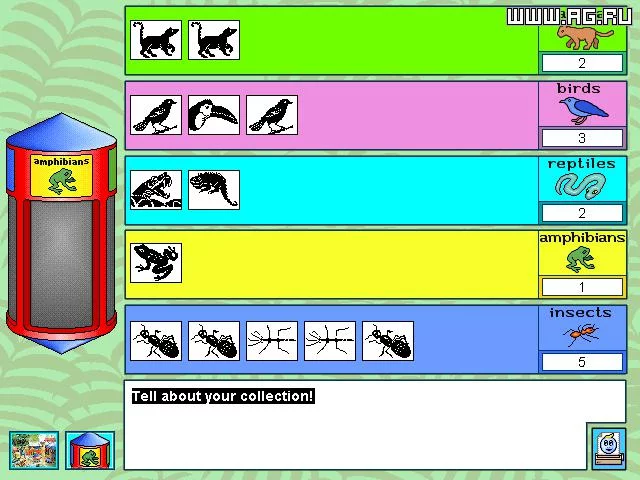 Изображение игры: Zurk's Rainforest Lab