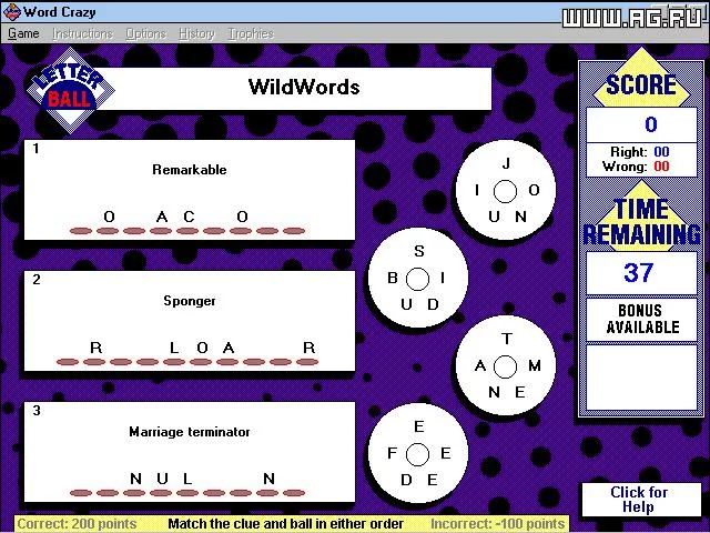 Изображение игры: Word Crazy