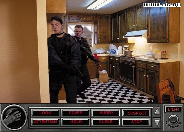 Изображение игры: Daryl F. Gates' Police Quest: SWAT