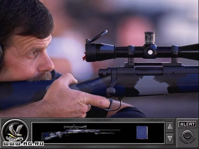 Изображение игры: Daryl F. Gates' Police Quest: SWAT