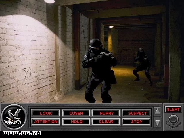 Изображение игры: Daryl F. Gates' Police Quest: SWAT
