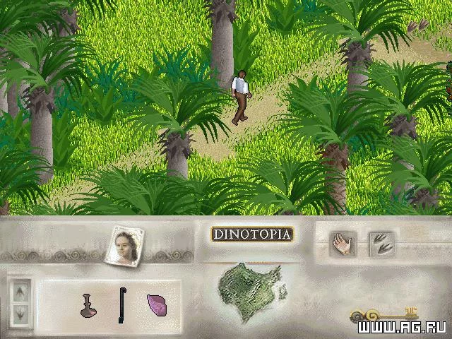 Изображение игры: Dinotopia