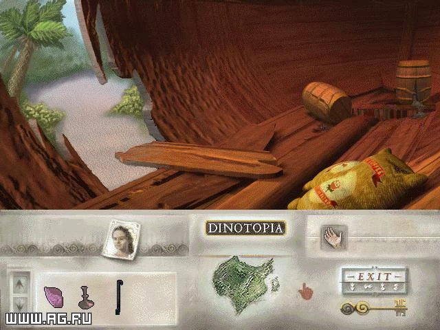 Изображение игры: Dinotopia