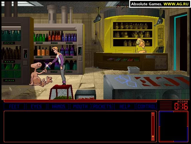 Изображение игры: Space Quest 6: Roger Wilco in the Spinal Frontier