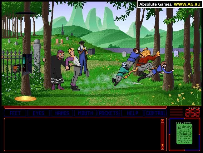 Изображение игры: Space Quest 6: Roger Wilco in the Spinal Frontier