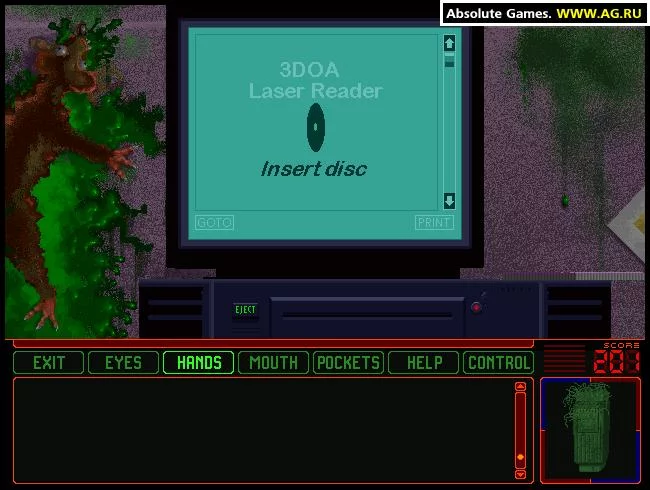Изображение игры: Space Quest 6: Roger Wilco in the Spinal Frontier