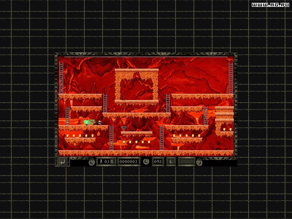 Изображение игры: Lode Runner On-Line: The Mad Monks' Revenge