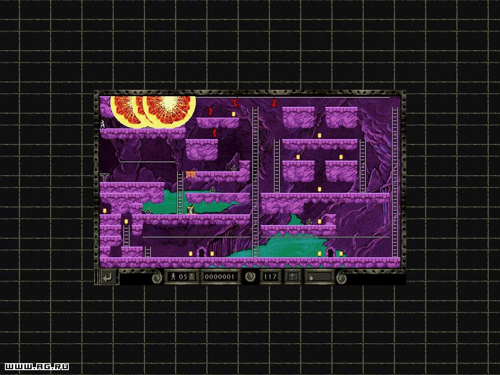 Изображение игры: Lode Runner On-Line: The Mad Monks' Revenge