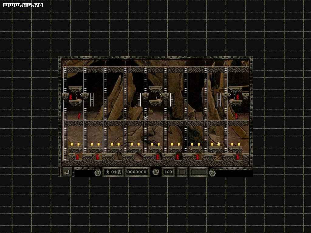 Изображение игры: Lode Runner On-Line: The Mad Monks' Revenge