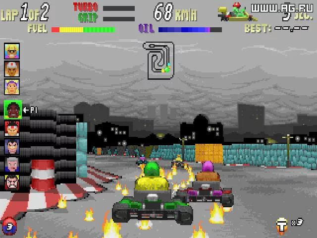 Изображение игры: SuperKarts