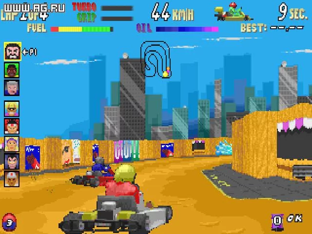 Изображение игры: SuperKarts