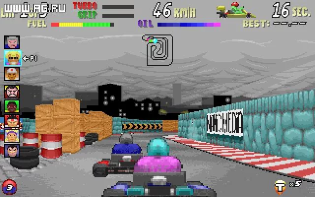 Изображение игры: SuperKarts