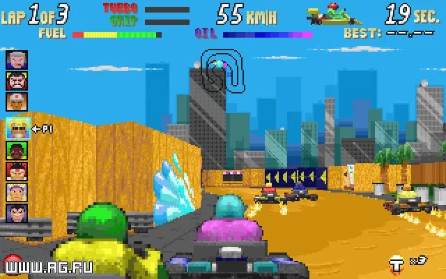 Изображение игры: SuperKarts