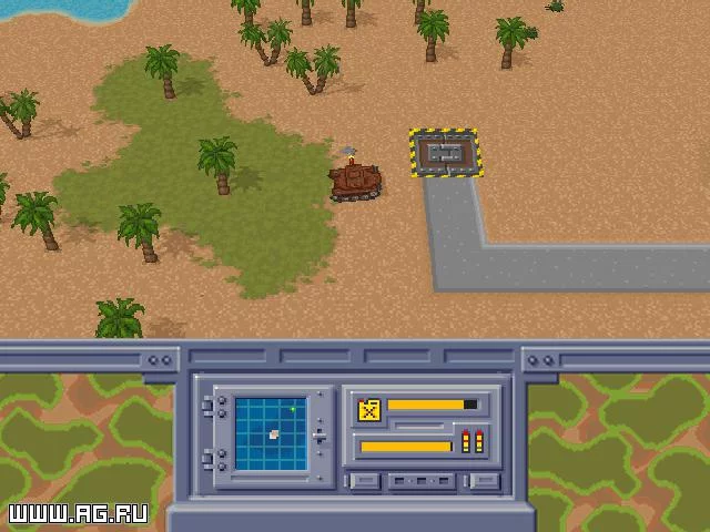 Изображение игры: Return Fire