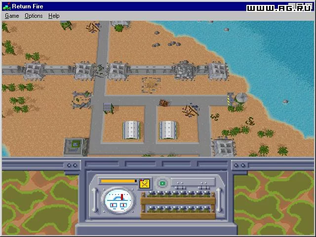Изображение игры: Return Fire