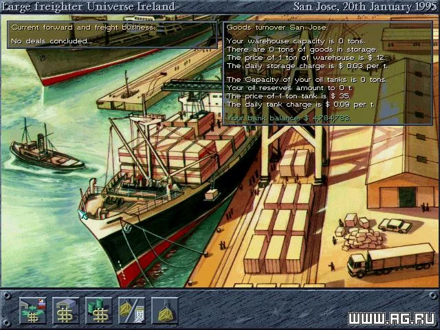 Изображение игры: Ocean Trader