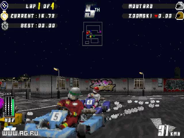 Изображение игры: Manic Karts