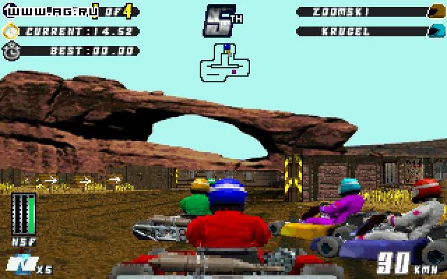 Изображение игры: Manic Karts