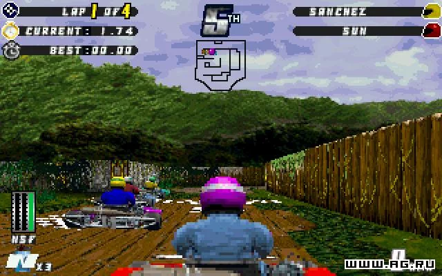 Изображение игры: Manic Karts