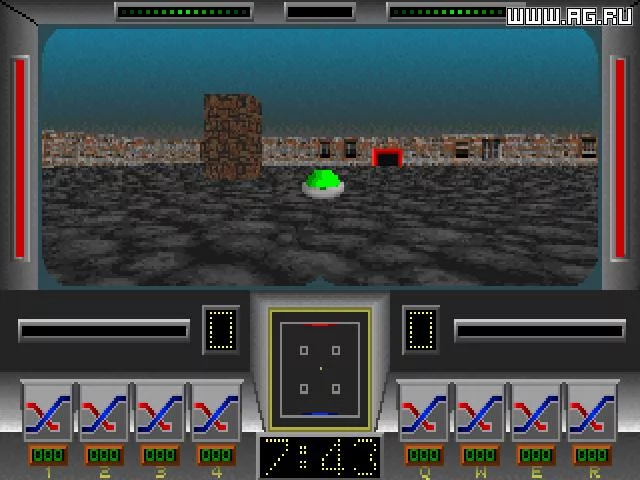 Изображение игры: 3D Cyber Puck