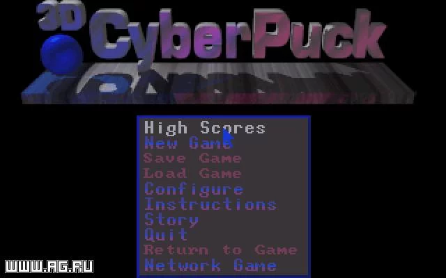 Изображение игры: 3D Cyber Puck
