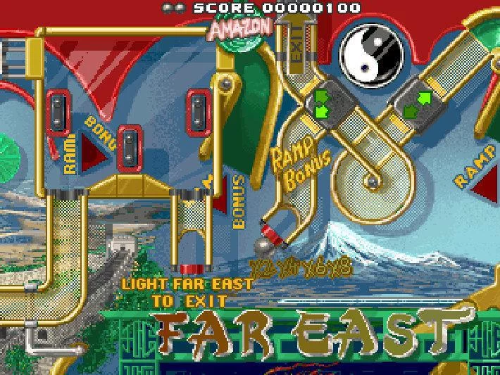 Изображение игры: Pinball World