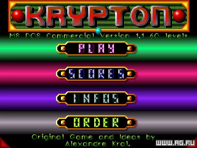 Изображение игры: Krypton Egg: The Ultimate Breakout