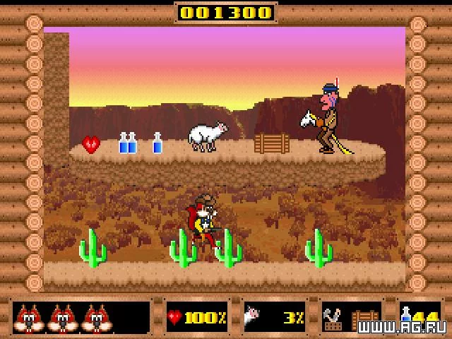 Изображение игры: Skunny Wild West