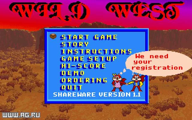 Изображение игры: Skunny Wild West