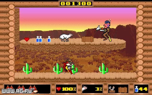 Изображение игры: Skunny Wild West