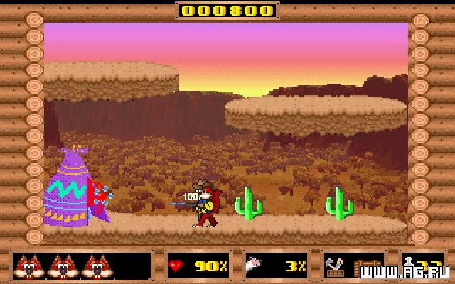 Изображение игры: Skunny Wild West