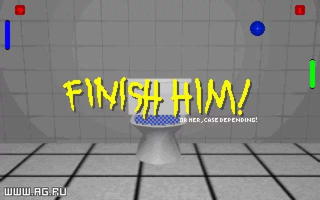 Изображение игры: Pong Kombat
