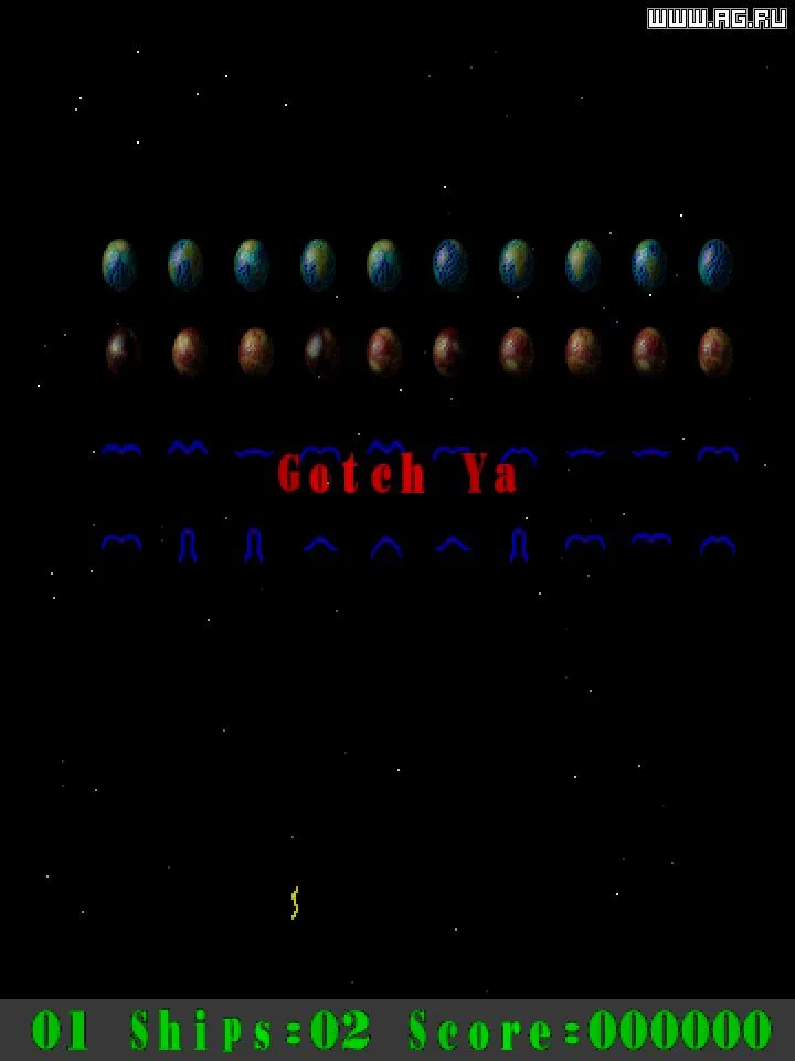 Изображение игры: Cheesy Invaders