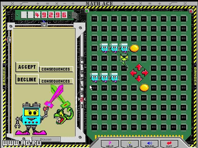 Изображение игры: Math Ace