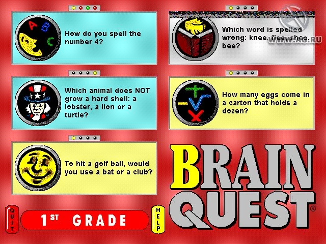 Изображение игры: Brain Quest Grade 1