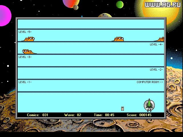 Изображение игры: Alien Arcade