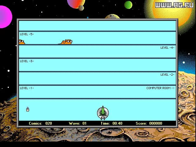 Изображение игры: Alien Arcade