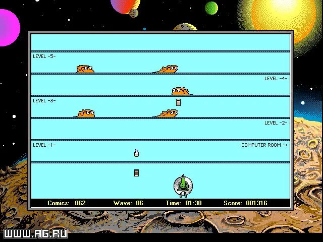 Изображение игры: Alien Arcade