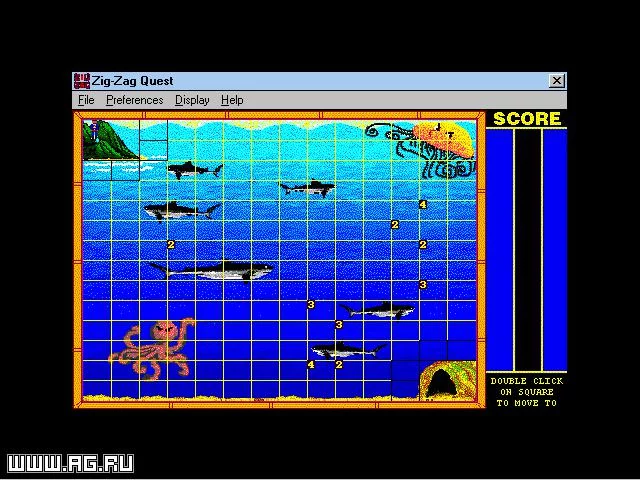 Изображение игры: Zig-Zag