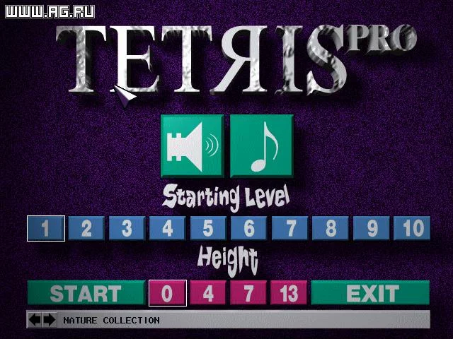 Изображение игры: Tetris Pro